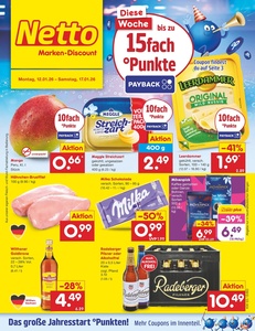 Netto Marken-Discount Prospekt - Angebote ab 12.01.