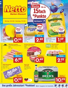 Netto Marken-Discount Prospekt - Angebote ab 12.01.