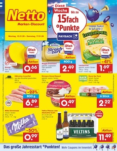 Netto Marken-Discount Prospekt - Angebote ab 12.01. - Seite 1
