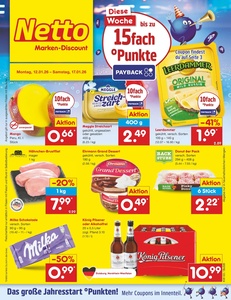 Netto Marken-Discount Prospekt - Angebote ab 12.01.