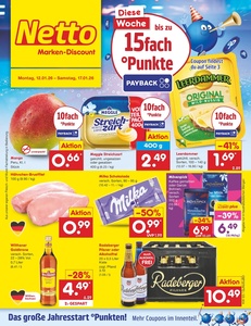 Netto Marken-Discount Prospekt - Angebote ab 12.01.