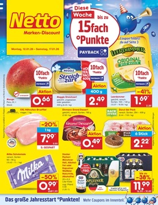 Netto Marken-Discount Prospekt - Angebote ab 12.01.