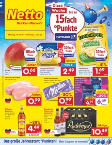 Netto Marken-Discount Prospekt - Angebote ab 12.01.