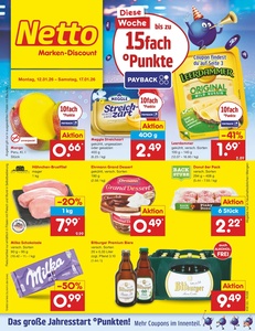 Netto Marken-Discount Prospekt - Angebote ab 12.01.