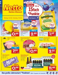 Netto Marken-Discount Prospekt - Angebote ab 12.01.