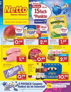 Netto Marken-Discount Prospekt - Angebote ab 12.01. - Seite 1