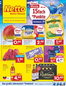 Netto Marken-Discount Prospekt - Angebote ab 12.01.
