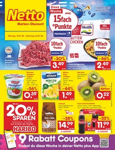 Netto Marken-Discount Prospekt - Angebote ab 19.01.
