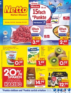 Netto Marken-Discount Prospekt - Angebote ab 19.01. - Seite 1