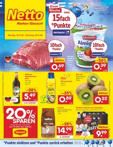 Netto Marken-Discount Prospekt - Angebote ab 19.01.