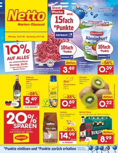 Netto Marken-Discount Prospekt - Angebote ab 19.01.