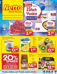 Netto Marken-Discount Prospekt - Angebote ab 19.01. - Seite 1