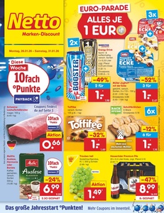 Netto Marken-Discount Prospekt - Angebote ab 26.01. - Seite 1