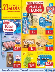 Netto Marken-Discount Prospekt - Angebote ab 26.01. - Seite 1