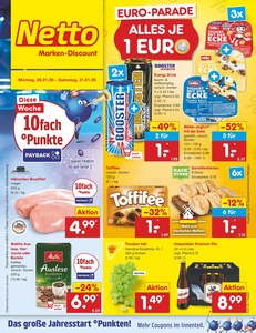 Netto Marken-Discount Prospekt - Angebote ab 26.01. - Seite 1