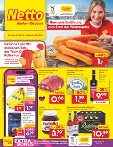 Netto Marken-Discount Prospekt - Angebote ab 02.02. - Seite 1