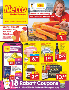 Netto Marken-Discount Prospekt - Angebote ab 02.02.