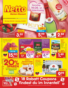 Netto Marken-Discount Prospekt - Angebote ab 09.02.