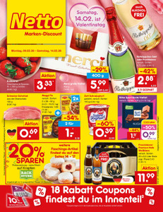 Netto Marken-Discount Prospekt - Angebote ab 09.02.