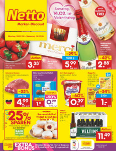 Netto Marken-Discount Prospekt - Angebote ab 09.02. - Seite 1