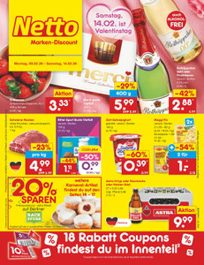 Netto Marken-Discount Prospekt - Angebote ab 09.02.