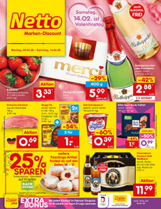 Netto Marken-Discount Prospekt - Angebote ab 09.02. - Seite 1