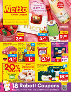 Netto Marken-Discount Prospekt - Angebote ab 09.02. - Seite 1