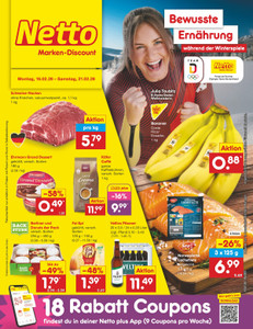 Netto Marken-Discount Prospekt - Angebote ab 16.02.