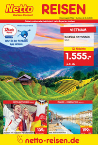 Netto Marken-Discount Prospekt - Reise-Angebote März 2026