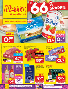 Netto Marken-Discount Prospekt - Angebote ab 16.03. - Seite 1