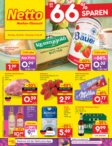 Netto Marken-Discount Prospekt - Angebote ab 16.03. - Seite 1