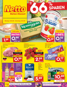 Netto Marken-Discount Prospekt - Angebote ab 16.03. - Seite 1