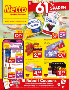Netto Marken-Discount Prospekt - Angebote ab 16.03.