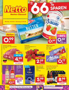 Netto Marken-Discount Prospekt - Angebote ab 16.03.