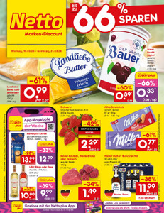 Netto Marken-Discount Prospekt - Angebote ab 16.03.
