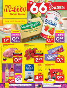 Netto Marken-Discount Prospekt - Angebote ab 16.03. - Seite 1