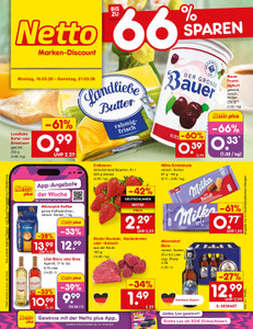 Netto Marken-Discount Prospekt - Angebote ab 16.03.