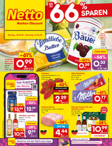 Netto Marken-Discount Prospekt - Angebote ab 16.03. - Seite 1