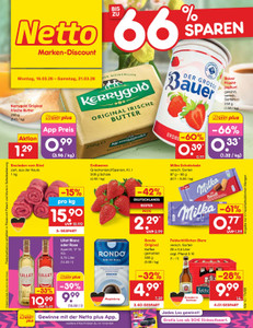 Netto Marken-Discount Prospekt - Angebote ab 16.03. - Seite 1