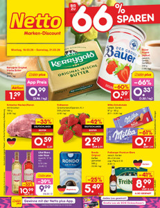 Netto Marken-Discount Prospekt - Angebote ab 16.03.