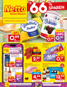 Netto Marken-Discount Prospekt - Angebote ab 16.03. - Seite 1