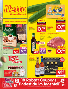 Netto Marken-Discount Prospekt - Angebote ab 23.03.