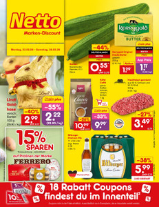 Netto Marken-Discount Prospekt - Angebote ab 23.03.