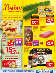 Netto Marken-Discount Prospekt - Angebote ab 23.03. - Seite 1