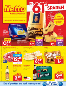 Netto Marken-Discount Prospekt - Angebote ab 30.03.