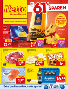 Netto Marken-Discount Prospekt - Angebote ab 30.03. - Seite 1