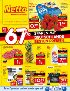 Netto Marken-Discount Prospekt - Angebote ab 06.04. - Seite 1