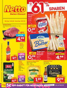 Netto Marken-Discount Prospekt - Angebote ab 13.04.