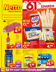 Netto Marken-Discount Prospekt - Angebote ab 13.04.