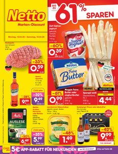 Netto Marken-Discount Prospekt - Angebote ab 13.04.